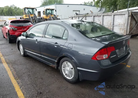 2008 Honda Civic Hybrid from USA, damaged, VIN JHMFA36268S003887